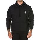 Moletom Masculino Casual com Bolso e Capuz Ajustável Flanelado em Algodão Arara Pequena do P ao G1