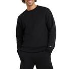 Moletom masculino Champion com gola redonda, peso médio, preto, 2GG
