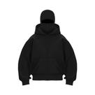 Moletom Masculino Com Capuz Duplo E Balaclava, Estilo Y2K Gótico Harajuku, Com Zíper, Para Outono