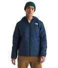 Moletom masculino com capuz THE NORTH FACE, isolado por junção, azul sombrio