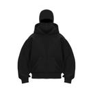 Moletom Masculino De Inverno Quente Com Capuz Balaclava E Zíper, Máscara Facial, Estilo Casual Y2K,