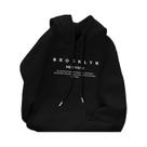 Moletom Masculino De Outono Inverno Com Capuz E Estampa Gráfica Brooklyn, Casual E Solto, Manga