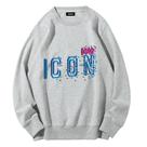 Moletom masculino DSQ ICON, pulôver quente, gola redonda, algodão