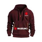 Moletom Masculino Estiloso E Respirável Para Motociclismo Suzuki Outono Inverno Moletom Masculino Estiloso E Respirável Para Motociclismo Suzuki Outono Inverno