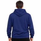 Moletom Masculino Flanelado com Capuz cor Azul Tamanho GG