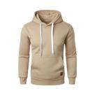 Moletom Masculino Leve Com Capuz, Manga Longa, Casual, Para Uso Externo, Estilo Streetwear, Cor