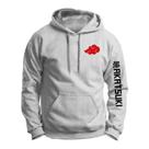 Moletom Masculino Naruto Akatsuki Anime Com Capuz