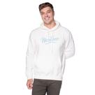 Moletom Masculino Nicoboco Capuz Despojado Branco/Azul