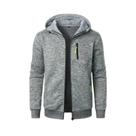 Moletom Masculino Oversize Com Capuz E Manga Longa, Jaqueta De Inverno Quente Com Zíper, Roupa De Moletom Masculino Oversize Com Capuz E Manga Longa, Jaqueta De Inverno Quente Com Zíper, Roupa De