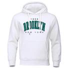 Moletom Masculino Oversize Com Capuz Estampado Brooklyn Nova York