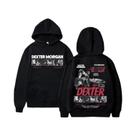 Moletom Masculino Retrô Solto E Quente, Estilo Esportivo, Dexter Morgan Bay Harbour Butcher, Moda
