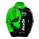 Moletom Masculino Uniforme Monster Skull Moto Gp