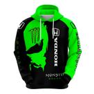 Moletom Masculino Uniforme Monster Skull Moto Gp