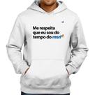 Moletom Me respeita que eu sou da época do msn - Foca na Moda