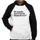 Moletom Me respeita que eu sou da época do msn - Foca na Moda