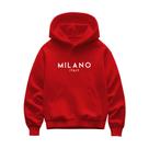 Moletom Milano Canguru Com Capuz Unissex Adulto Masculino Feminino Diversas Cores