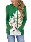 Moletom MixShe Color Block com capuz canelado feminino