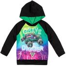 Moletom Monster Jam Trucks Grave Digger Toddler Boys 3T preto/verde
