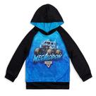 Moletom Monster Jam Trucks Megalodon Toddler Boys preto/azul 5T