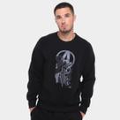 Moletom Mooncity Raglam Avengers Masculino Moletom Mooncity Raglam Avengers Masculino