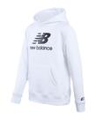 Moletom New Balance Boys Basketball Active Fleece branco 8Y