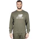 Moletom New Balance Essentials Basic Masculino Verde Moletom New Balance Essentials Basic Masculino Verde