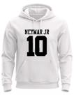 Moletom Neymar Jr 10 Algodão Unissex Blusa De Frio Canguru Flanelado