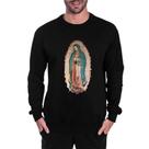 Moletom Nossa Senhora De Guadalupe Cristão Católico Algodão Tamanho:PCor:Preto Moletom Nossa Senhora De Guadalupe Cristão Católico Algodão Tamanho:PCor:Preto