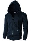 Moletom Ohoo DCF102 Leve com Capuz Slim Fit Moletom Ohoo DCF102 Leve com Capuz Slim Fit