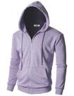 Moletom Ohoo DCF102 Masculino Leve com Capuz Slim e Zíper Moletom Ohoo DCF102 Masculino Leve com Capuz Slim e Zíper