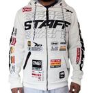Moletom Onbongo Staff Aberto - Off White