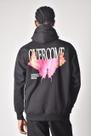 Moletom Overcome Canguru Burning Beauty 2.0 Preto