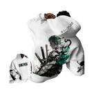 Moletom Oversize ONE PIECE Roronoa Zoro Para Meninos E Crianças, Manga Longa, Primavera E Outono