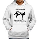 Moletom Papai e Mamãe 100% Kickboxing - Foca na Moda