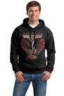 Moletom Preto da Banda Van Halen C/Capuz Bomber Rock