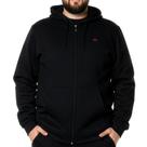 Moletom Quiksilver Aberto embroidery 280G PS WT24 Preto Moletom Quiksilver Aberto embroidery 280G PS WT24 Preto