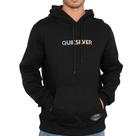 Moletom Quiksilver Canguru Gradient Type Antique WT26 Preto Moletom Quiksilver Canguru Gradient Type Antique WT26 Preto