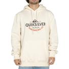 Moletom Quiksilver Canguru Typed Out Arch 18 W25 Off White