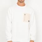 Moletom Quiksilver Careca Big Pocket WT26 Masculino Branco