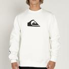 Moletom Quiksilver Careca Comp Logo WT25 Masculino Off White