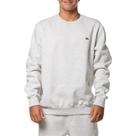 Moletom Quiksilver Careca Embroidery 280G WT24 Cinza Claro