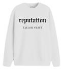 Moletom Reputation Taylor Swift Cantora Blusa De Frio Gola Redonda