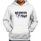 Moletom Respeita as mina! - Foca na Moda