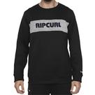 Moletom Rip Curl Careca Cut Fleece Medina WT23 Preto