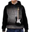 Moletom Rock N Roll Infantil Guitarra UNISSEX Blusa canguru Moletom Rock N Roll Infantil Guitarra UNISSEX Blusa canguru