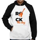 Moletom Rock the day - Foca na Moda