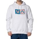 Moletom RVCA Canguru Balance Box 305G WT24 Branco
