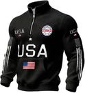Moletom SAIHMRAMLE 250th Anniversary USA para homens e mulheres Moletom SAIHMRAMLE 250th Anniversary USA para homens e mulheres