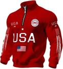 Moletom SAIHMRAMLE 250th Anniversary USA para homens e mulheres Moletom SAIHMRAMLE 250th Anniversary USA para homens e mulheres