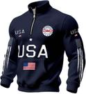 Moletom SAIHMRAMLE 250th Anniversary USA para homens e mulheres Moletom SAIHMRAMLE 250th Anniversary USA para homens e mulheres